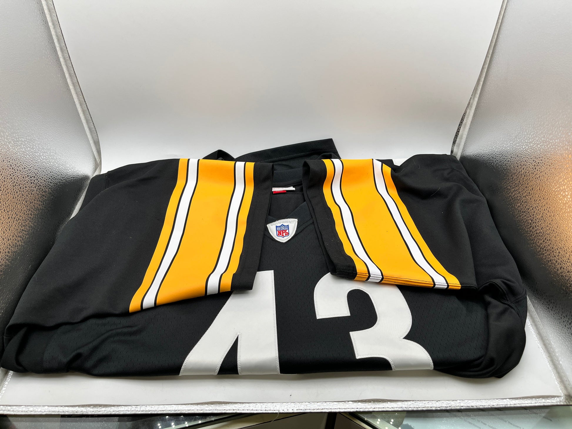 Mitchell & Ness - 2005 Throwbacks NFL Steelers Troy Polamalu Jersey - Size 48(L) FRENLY BRICKS - Open 7 Days