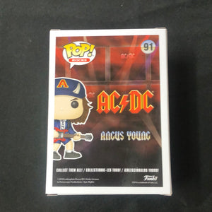 ACDC ANGUS YOUNG CHASE #91 FUNKO POP ROCKS VINYL LIMITED EDITION FRENLY BRICKS - Open 7 Days