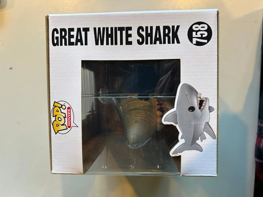 Pop Vinyl Jaws 758 Great White Shark FRENLY BRICKS - Open 7 Days