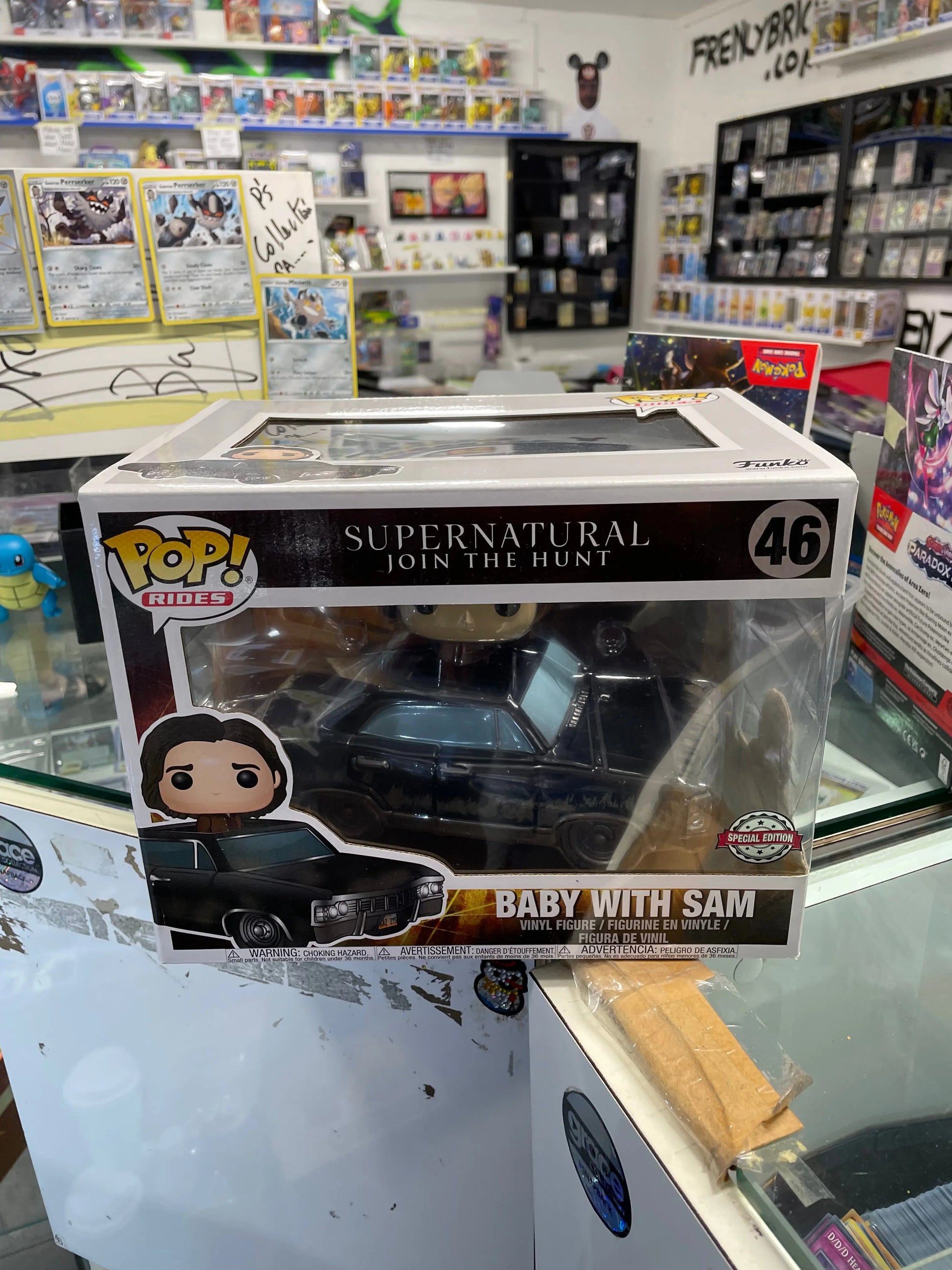 Pop TV Supernatural Baby With Sam Muddy Funko Pop Vinyl Ride FRENLY BRICKS - Open 7 Days