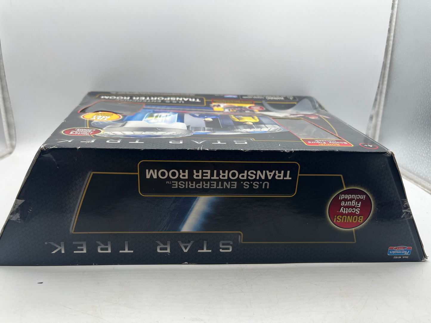 Star Trek U.S.S. Enterprise Transporter Rook Playmates 2009 Set Scotty Figure