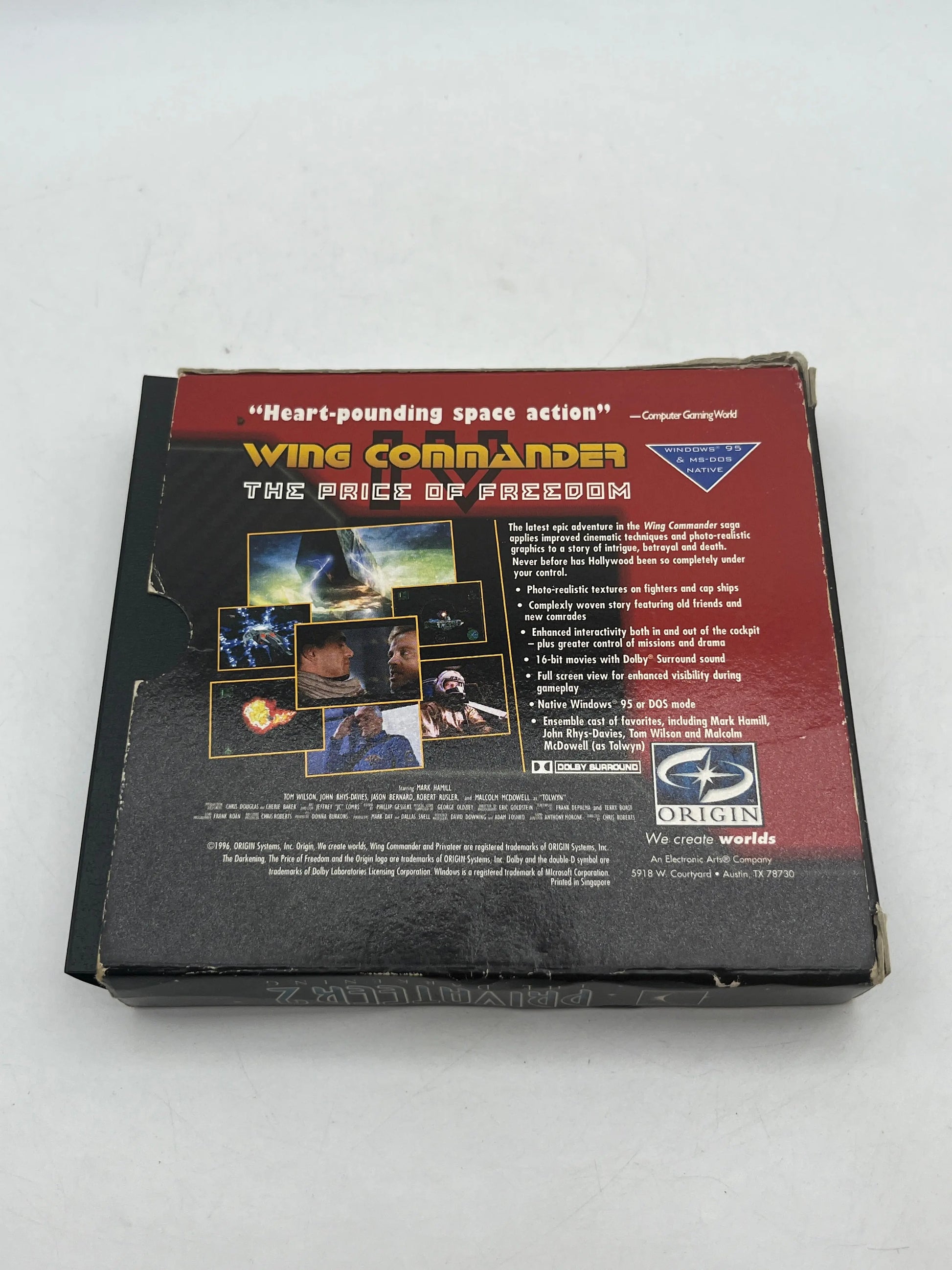 Privateer 2 The Darkening 1996 Origin Wing Commander Big Box PC CD-ROM Vintage FRENLY BRICKS - Open 7 Days