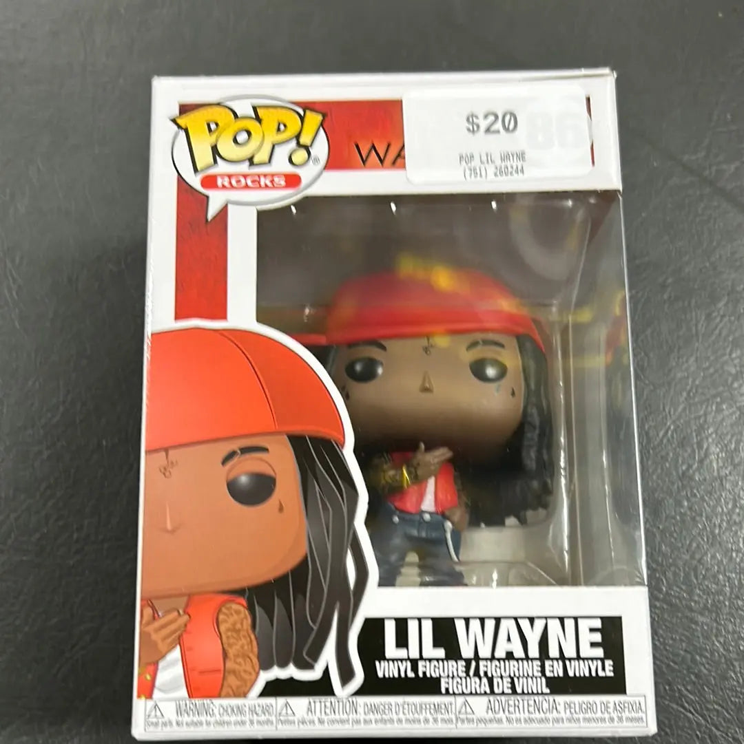 Pop Vinyl Rocks 86 Lil Wayne FRENLY BRICKS - Open 7 Days