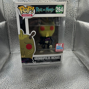 Funko POP Animation - Rick And Morty - Kromopulos #264 FRENLY BRICKS - Open 7 Days