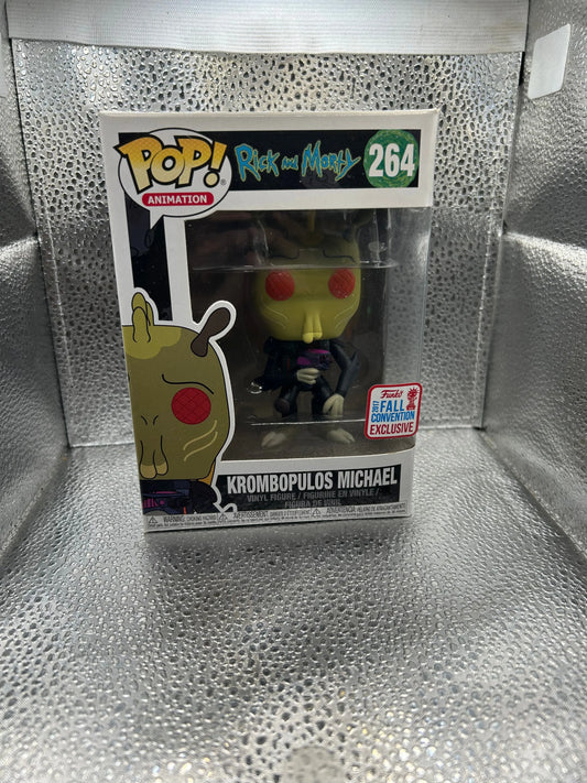 Funko POP Animation - Rick And Morty - Kromopulos #264 FRENLY BRICKS - Open 7 Days