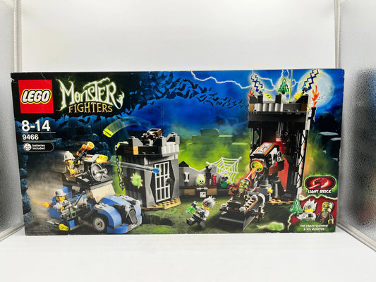 Lego Monster Fighters - The  Crazy Scientist And His Monster 9466 - Sealed FRENLY BRICKS - Open 7 Days