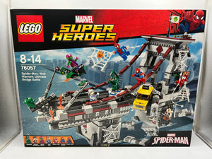Lego Marvel Super Heroes - Spider-Man: Web Warriors Ultimate Bridge Battle 76057 - Sealed