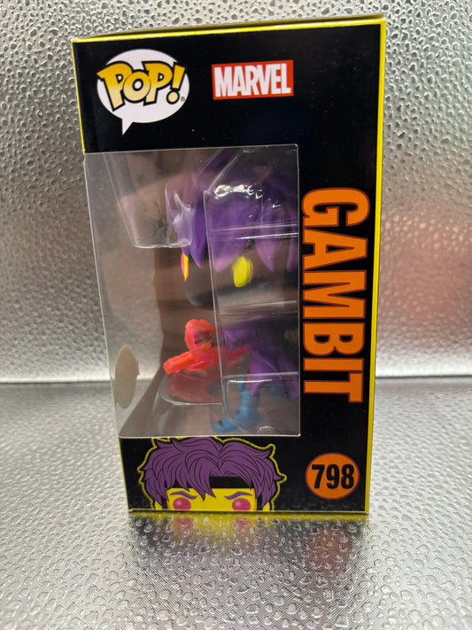 Funko Pop Vinyl #798 Marvel Gambit FRENLY BRICKS - Open 7 Days