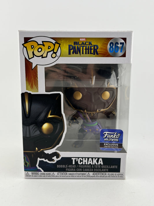 Funko POP! Marvel Black Panther - T’Chaka #867 - Funko Hollywood Exclusive FRENLY BRICKS - Open 7 Days
