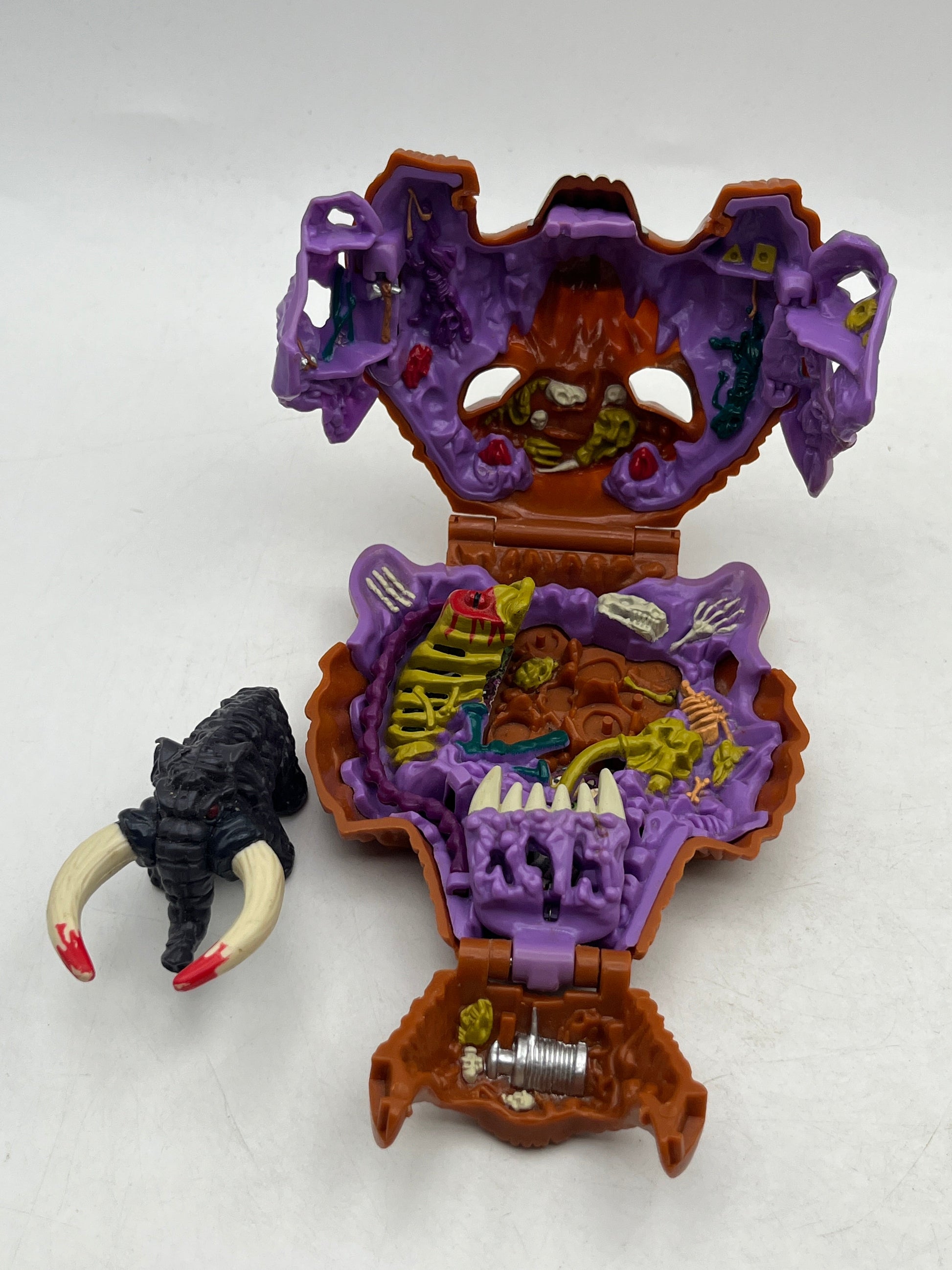 1993 Mighty Max "Grapples with Battle Cat" Doom Zone Incomplete FRENLY BRICKS - Open 7 Days