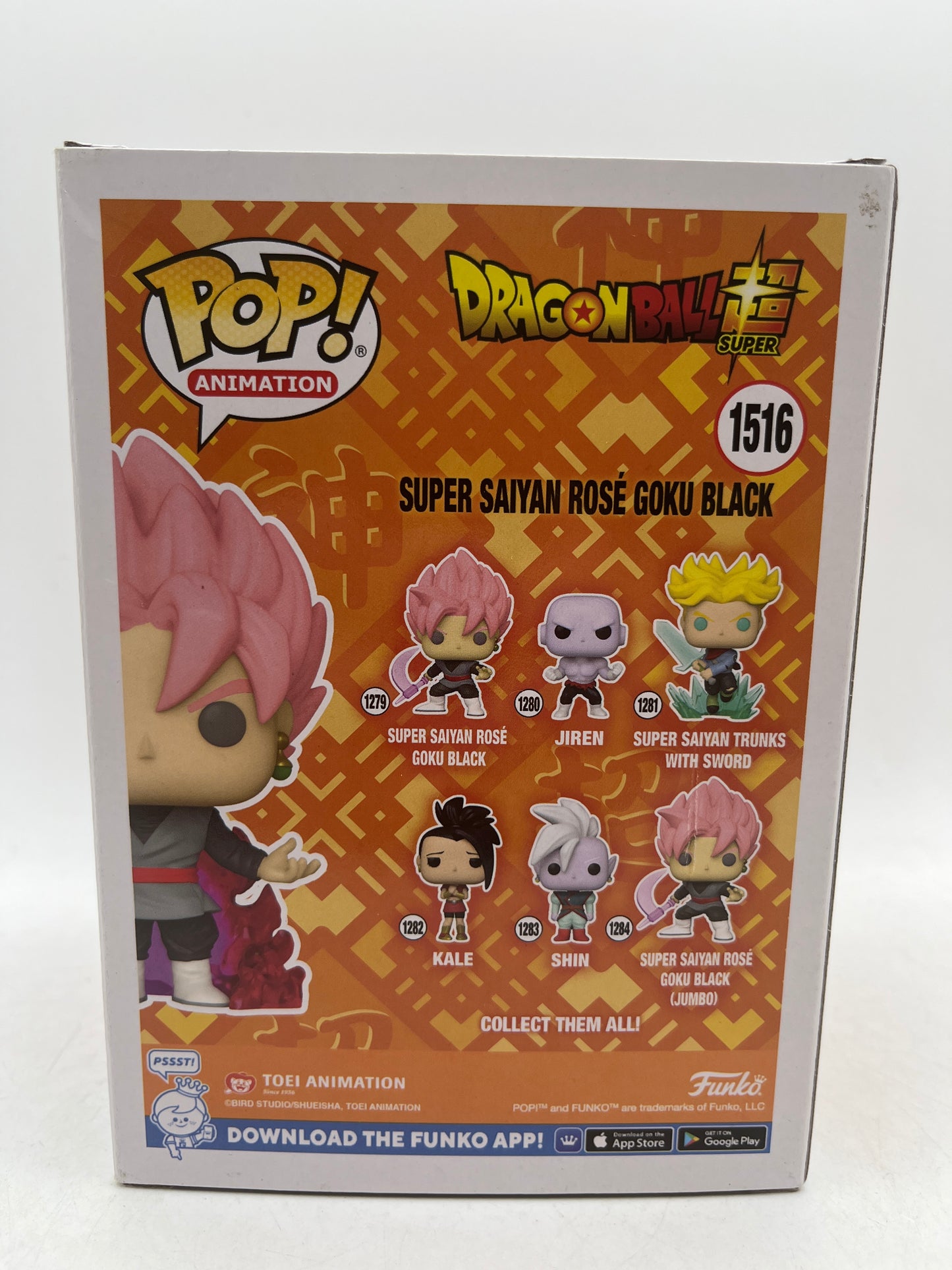 Funko Pop! Dragon Ball Super Super Saiyan Rose Goku Black #1516