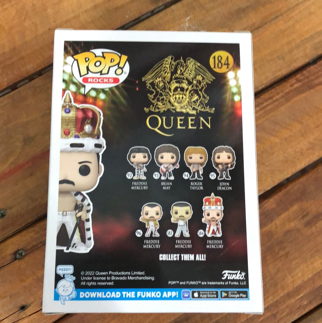 Funko Pop 184 Freddie Mercury (Diamond Edition) FRENLY BRICKS - Open 7 Days