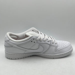 FJ1674-100 Nike SB Dunk Low Pro ISO Triple White (Men's) Size UK 10 FRENLY BRICKS - Open 7 Days