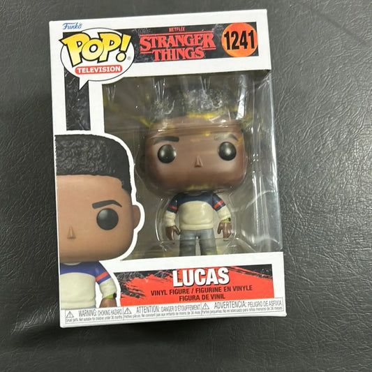 Stranger Things Lucas Season 4 #1241 Funko POP! vinyl Figure FRENLY BRICKS - Open 7 Days