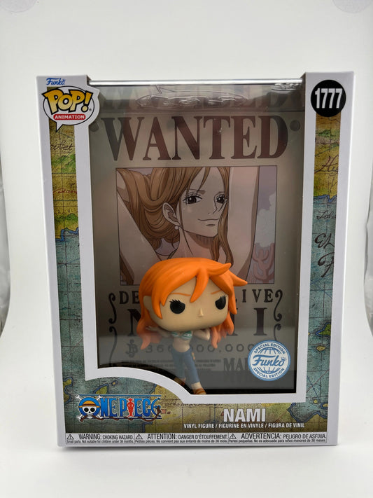 Funko POP! Animation One Piece Nami #1777 - Special Edition - Deluxe Vinyl FRENLY BRICKS - Open 7 Days