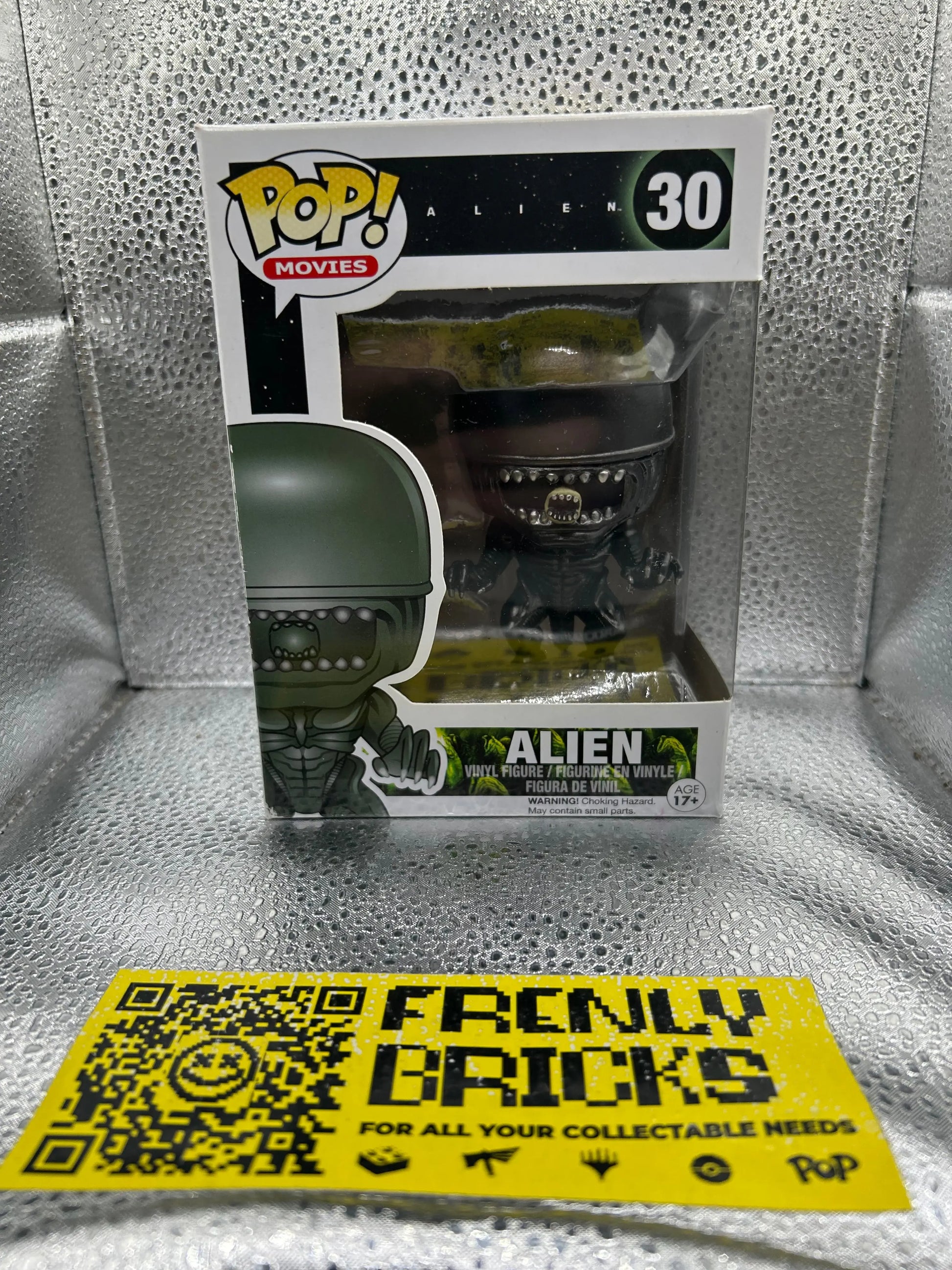 Pop Vinyl #30 Alien FRENLY BRICKS - Open 7 Days