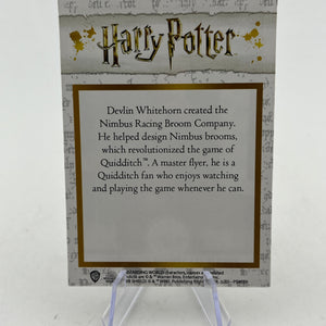 Devlin Whitehorn - Harry Potter Wizarding World Chocolate Frog Trading Card FRENLY BRICKS - Open 7 Days