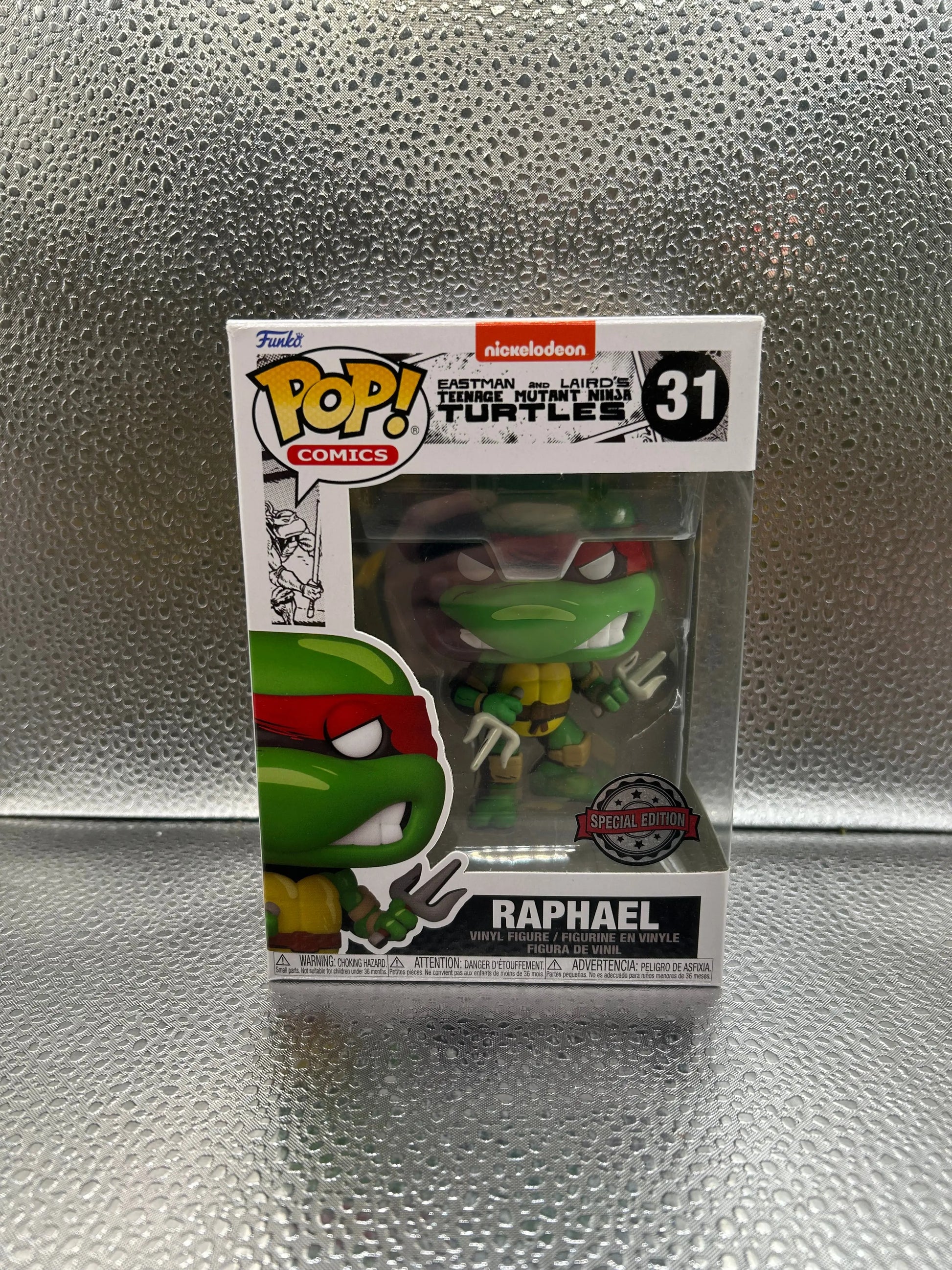 Funko Pop #31 Comics Tmnt Raphael FRENLY BRICKS - Open 7 Days