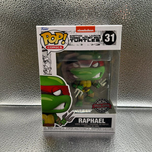 Funko Pop #31 Comics Tmnt Raphael FRENLY BRICKS - Open 7 Days