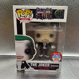 Funko Pop #147 Heroes Suicide Squad The Joker FRENLY BRICKS - Open 7 Days