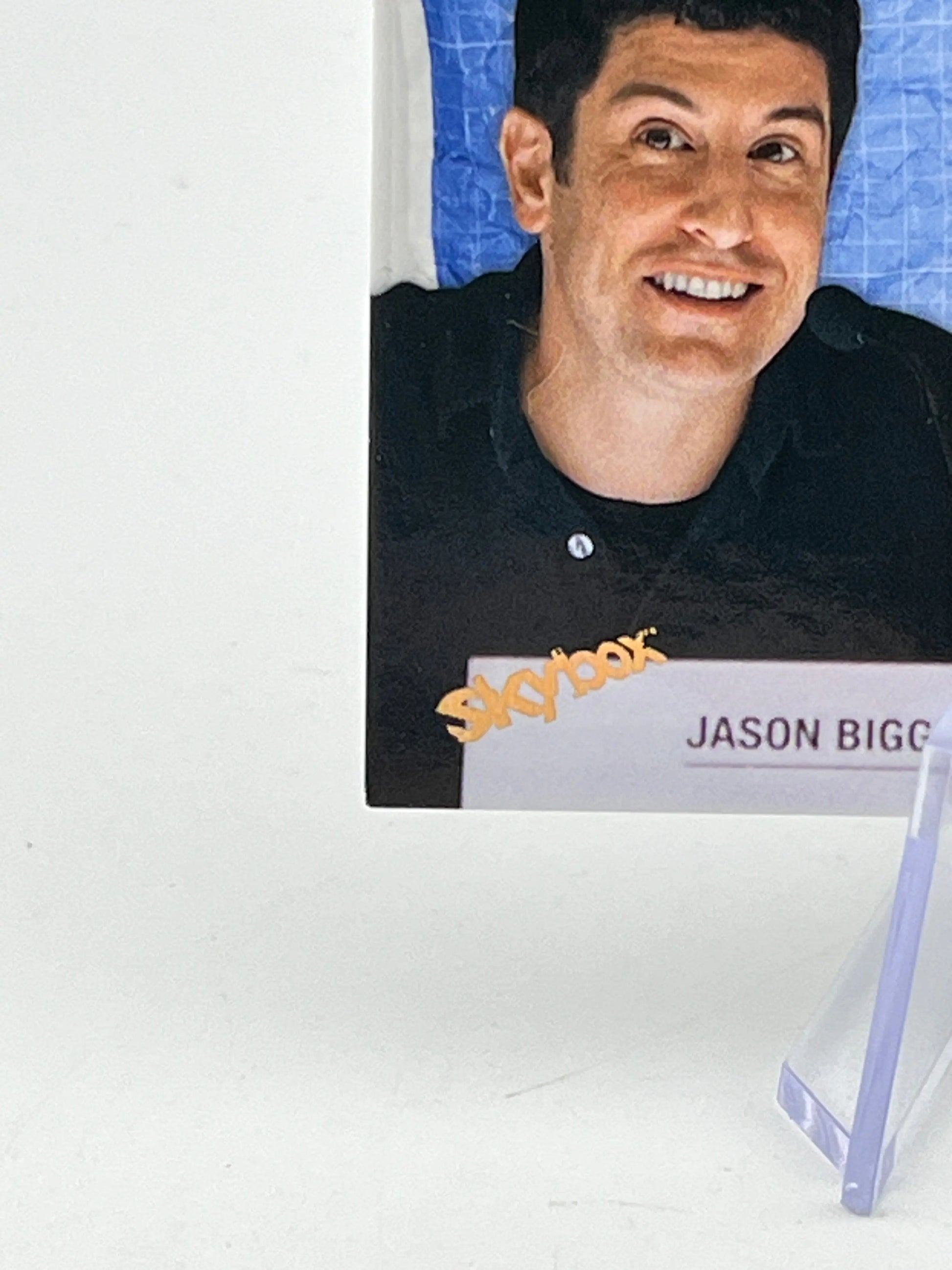 2023 Skybox Jay & Silent Bob Reboot 45/99 - Jason Biggs as Himself Auto FRENLY BRICKS - Open 7 Days