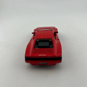 Maisto Ferrari 512TR 1:39 Scale Diecast Model Toy Car Shell Collezione Red - Loose FRENLY BRICKS - Open 7 Days