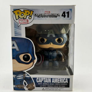 Funko POP! Marvel The Winter Solider - Captain America #41 - Vinyl Collectable FRENLY BRICKS - Open 7 Days