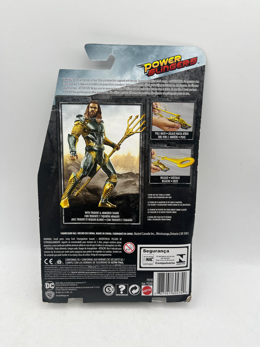 DC Justice League Power Slingers 2017 Mattel Aquaman Action Figure FRENLY BRICKS - Open 7 Days