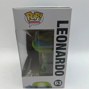 Funko POP! Television Teenage Mutant Ninja Turtles - Leonardo #63 Vinyl Figure FRENLY BRICKS - Open 7 Days