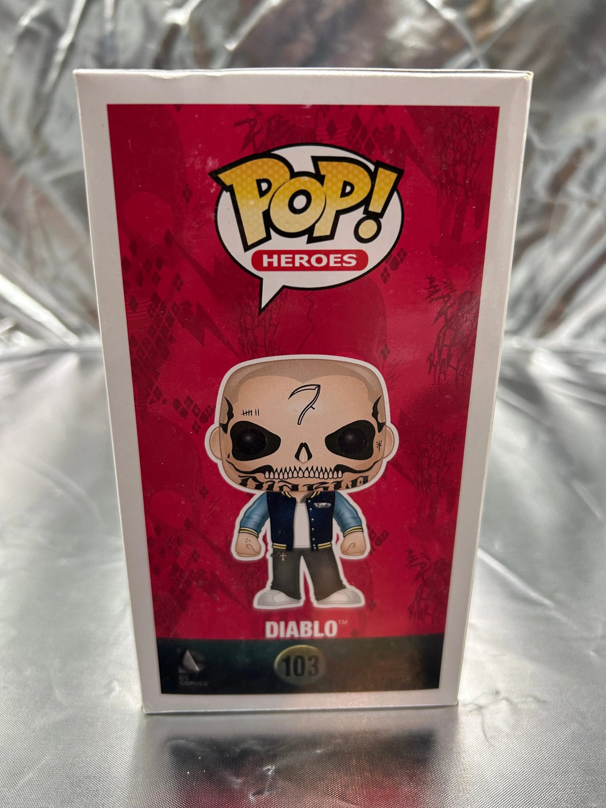 Funko POP Heroes - Suicide Squad - Diablo #103 FRENLY BRICKS - Open 7 Days