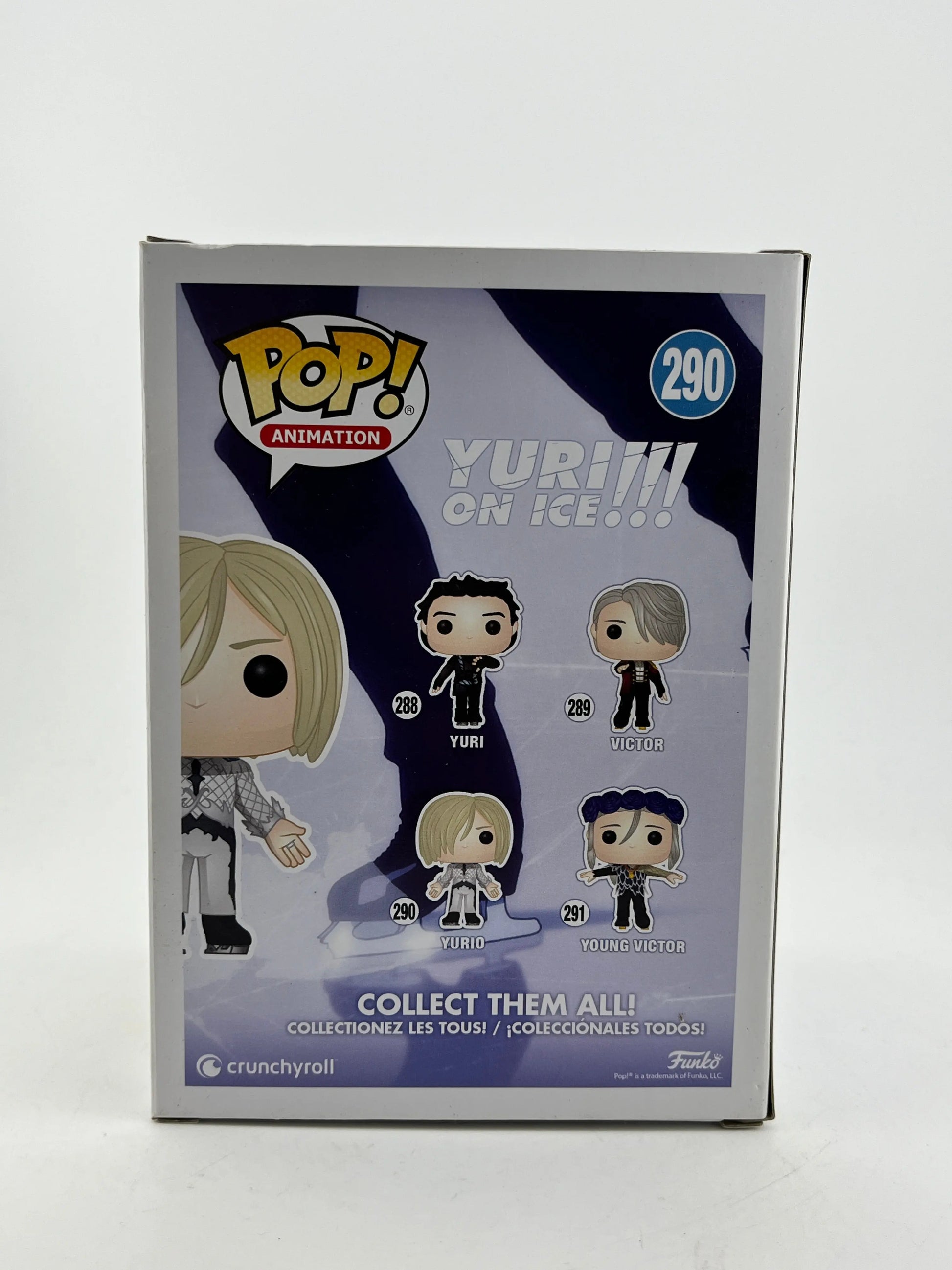 Funko POP! Animation Yuri On Ice - Yurio #290 - Vinyl Collectable FRENLY BRICKS - Open 7 Days