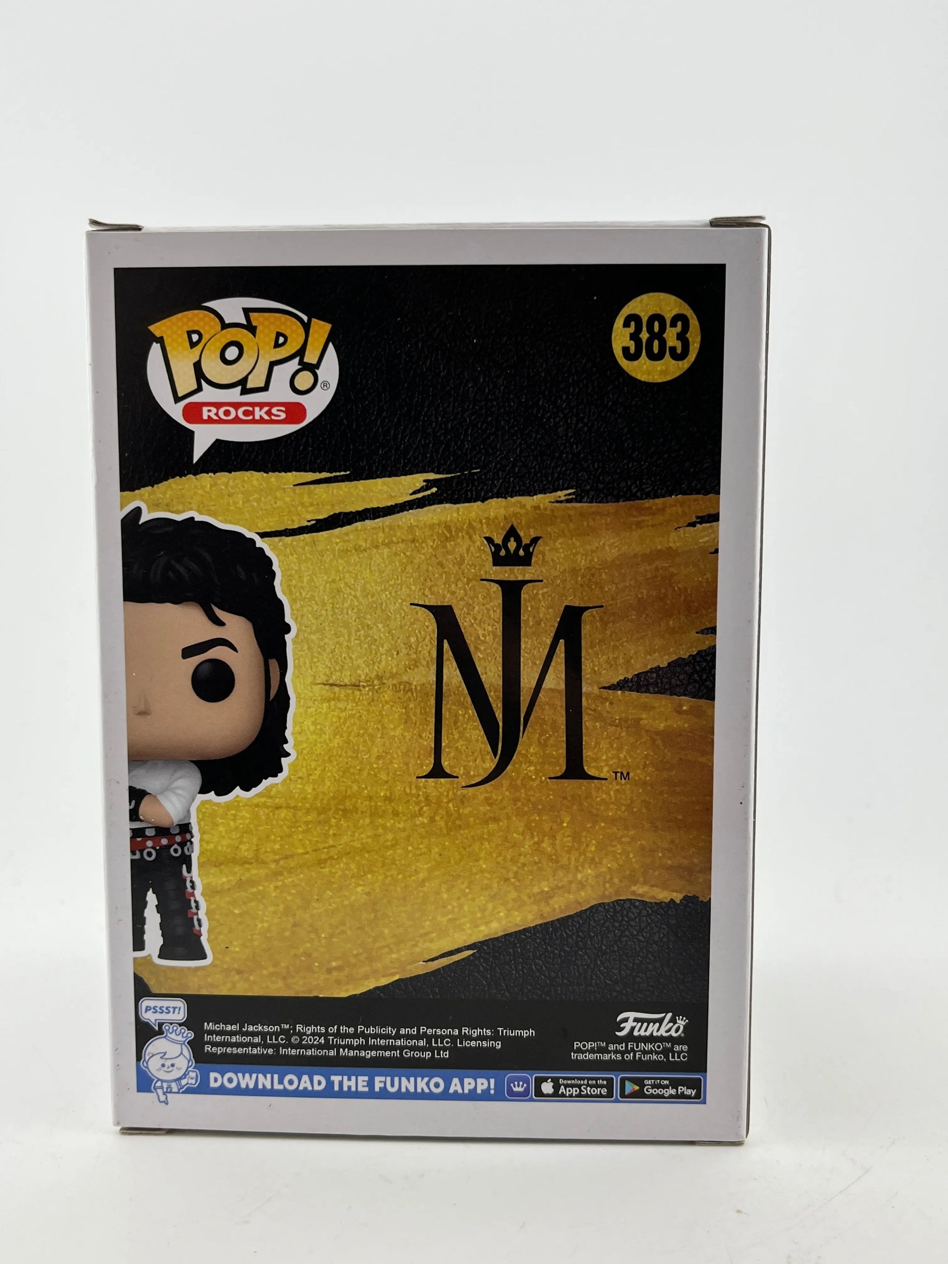 Funko POP! Rocks MJ - Micheal Jackson #376 - Vinyl Collectable FRENLY BRICKS - Open 7 Days