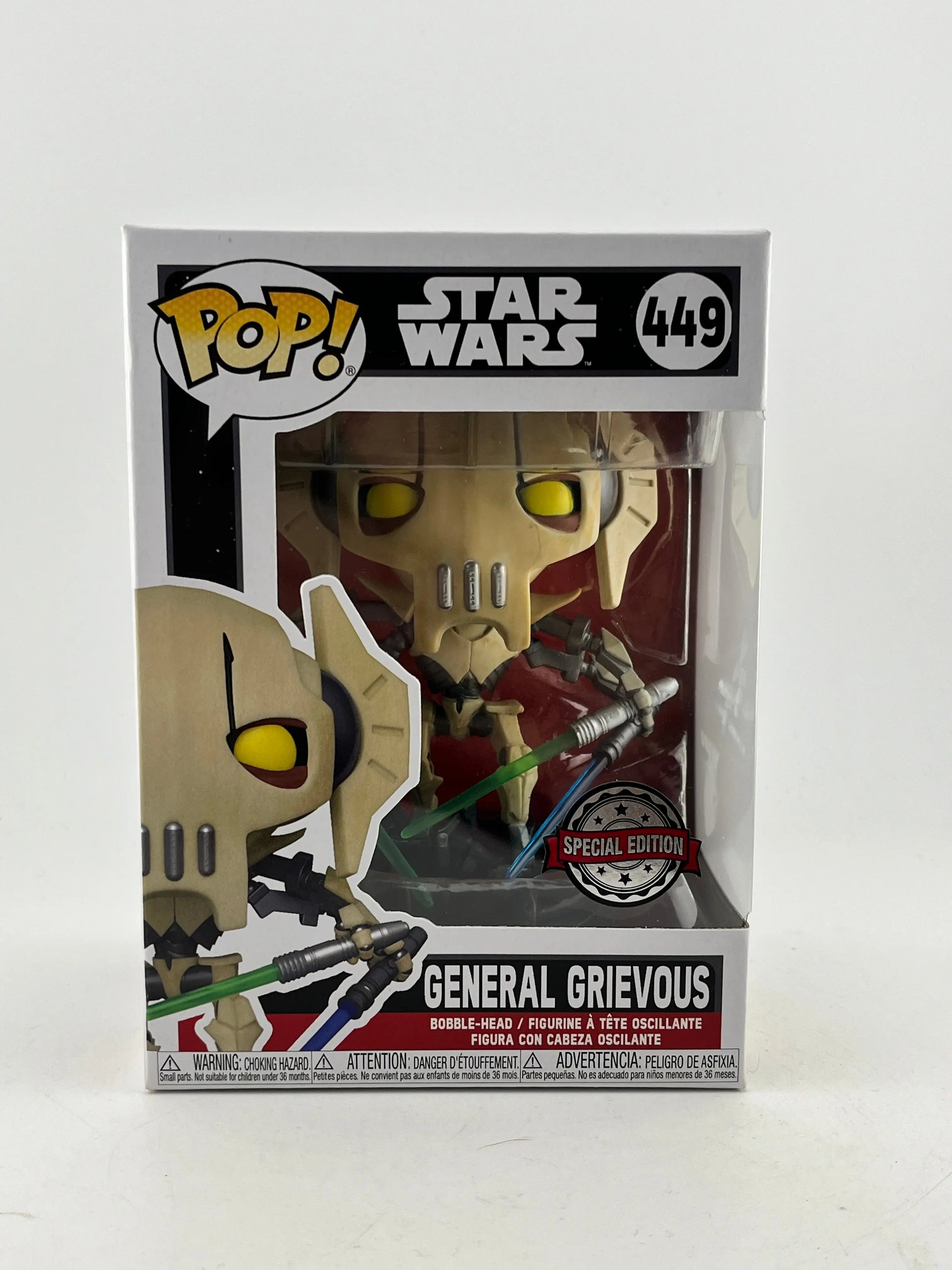 Funko POP! Star Wars - General Grievous #449 - Special Edition - Vinyl Collectable FRENLY BRICKS - Open 7 Days