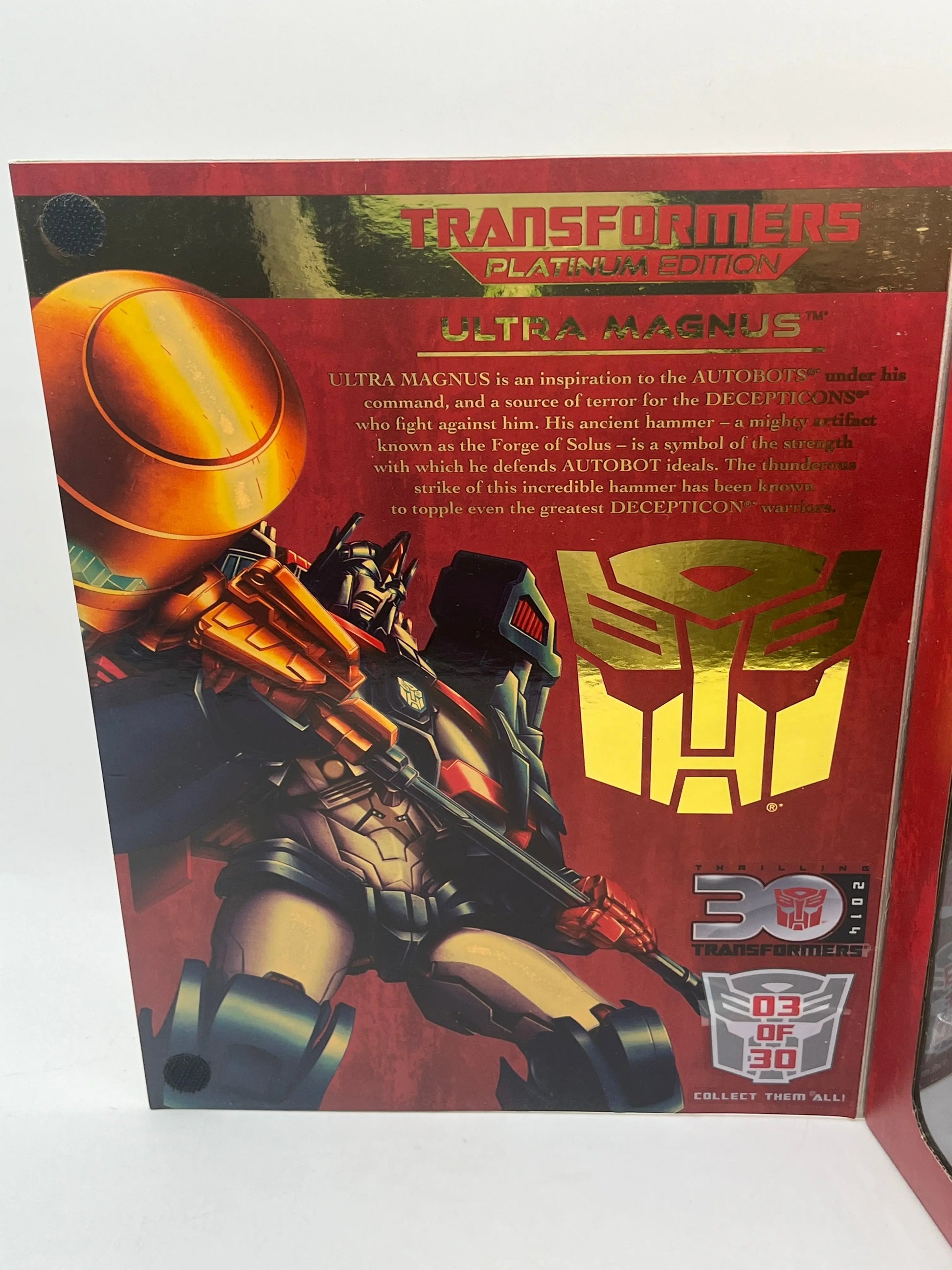 Hasbro Transformers Ultra Magnus Platinum Edition Toys R Us FRENLY BRICKS - Open 7 Days