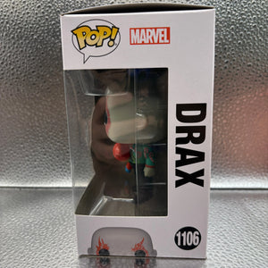 Funko Pop Vinyl #1106 Marvel Drax FRENLY BRICKS - Open 7 Days