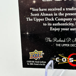 2022 Upper Deck Cosmic Astronautic All-Stars - Scott Altman #AAS-AL Auto FRENLY BRICKS - Open 7 Days