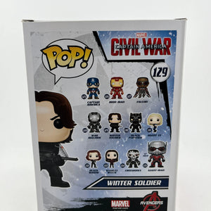 Funko POP! Marvel Civil War - Winter Soilder #129 - Vinyl Collectable FRENLY BRICKS - Open 7 Days