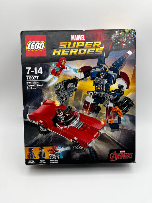 LEGO Marvel Super Heroes 76077 Iron Man: Detroit Steel Strikes FRENLY BRICKS - Open 7 Days