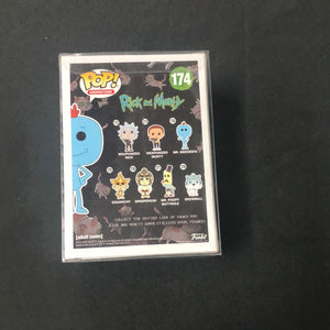 Funko Pop! Animation: Rick & Morty #174 Mr. Meeseeks Vinyl Action Figure CHASE EDITION FRENLY BRICKS - Open 7 Days