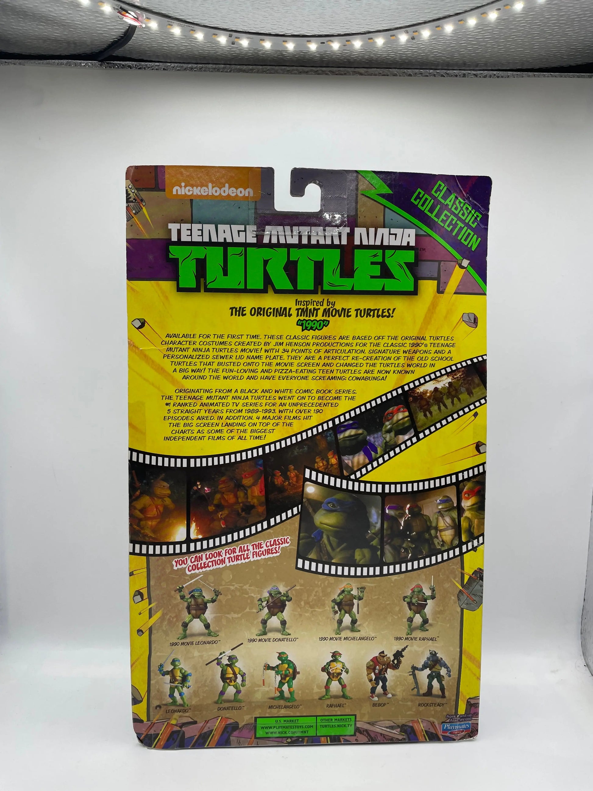 Teenage Mutant Ninja Turtles 1990 Movie Leonardo Figure TMNT Playmates 2014 FRENLY BRICKS - Open 7 Days