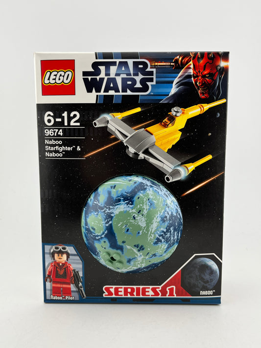 Lego Star Wars - Naboo Starfighter & Naboo 9674 - Sealed FRENLY BRICKS - Open 7 Days