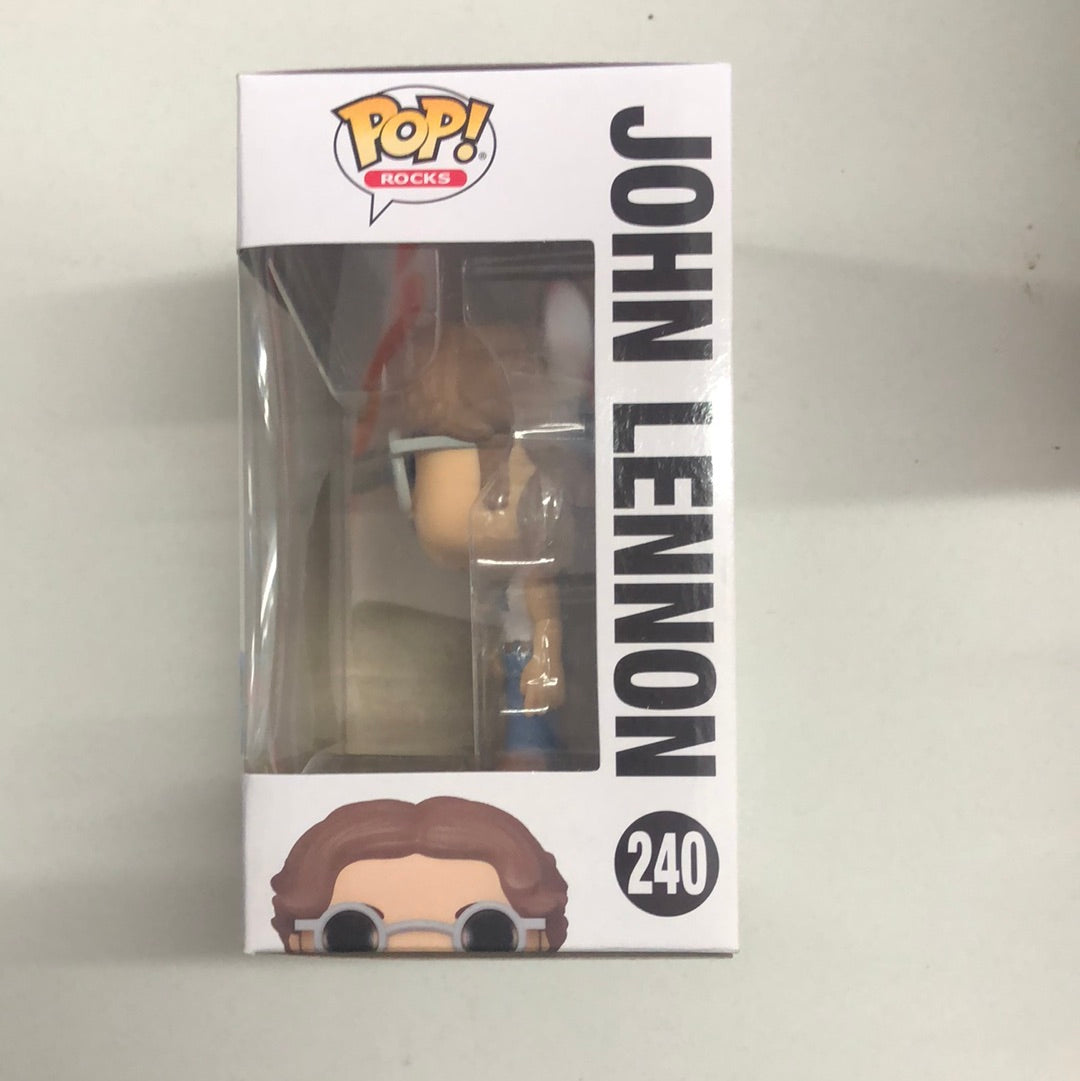 Funko John Lennon - John Lennon NYCC Shirt Festival of Fun Pop! Vinyl #240 FRENLY BRICKS - Open 7 Days