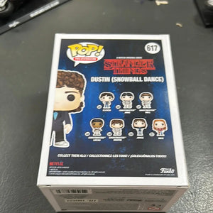 Stranger Things #617 Dustin Henderson (Snowball Dance) 2018 Exc Funko FRENLY BRICKS - Open 7 Days