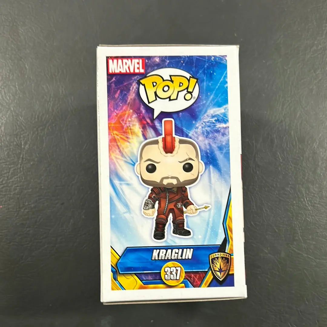 Funko Marvel Pop Vinyl - KRAGLIN Guardians of the Galaxy Vol 2 (Convention) #337 FRENLY BRICKS - Open 7 Days