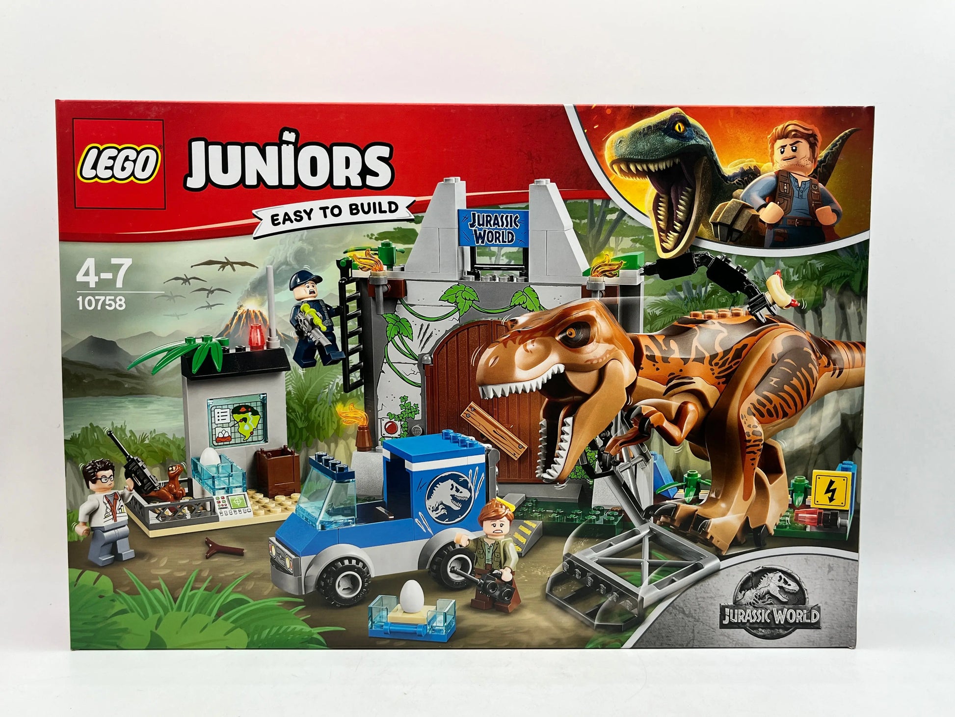 Lego Jurassic World - T-Rex Escape 10758 - Sealed FRENLY BRICKS - Open 7 Days