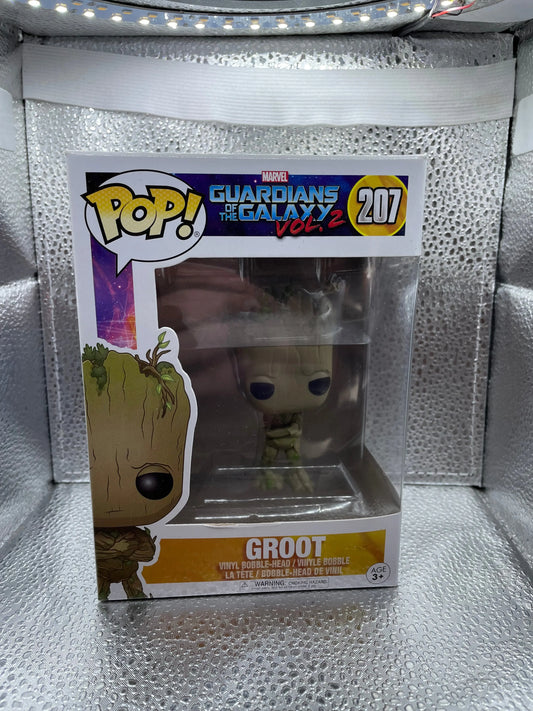 Funko POP! Marvel Guardians of the Galaxy vol. 2 Groot #207 Vinyl Figure FRENLY BRICKS - Open 7 Days