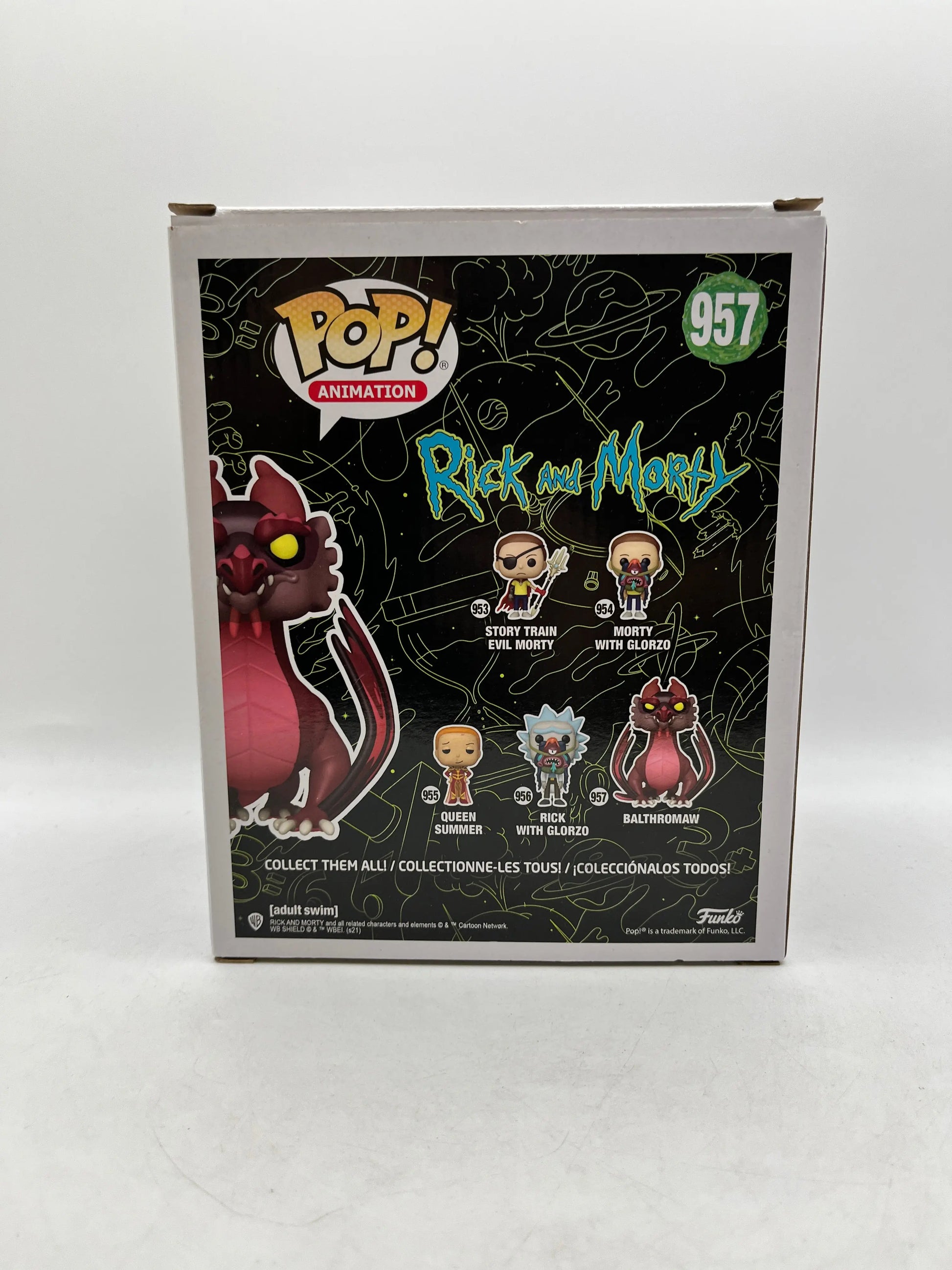 Funko POP! Animation Rick & Morty - Balthromaw #957 - Vinyl Collectable FRENLY BRICKS - Open 7 Days