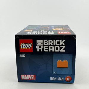 Lego Brick Headz - Marvel Iron Man #6 41590 - Sealed FRENLY BRICKS - Open 7 Days