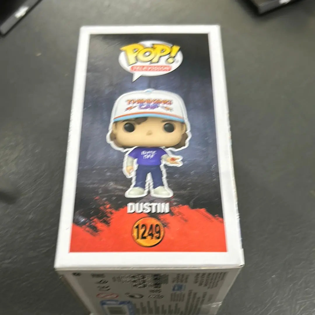 Funko Pop! TV: Stranger Things - Dustin Vinyl Figure #1249 FRENLY BRICKS - Open 7 Days