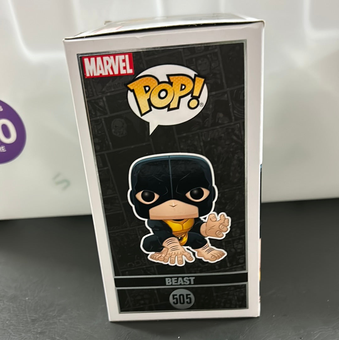 Funko Pop! Vinyl Figure Beast #505 Marvel 80 Years X-Men FRENLY BRICKS - Open 7 Days